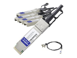 AddOn Cisco QSFP-4SFP10G-CU1M to Arista Networks CAB-SFP-SFP-1M Compatible TAA Compliant 40GBase-CU QSFP+ to 4xSFP+ Direct Attach Cable (Passive Twinax, 1m) ADD-QCISAR-PDAC1M