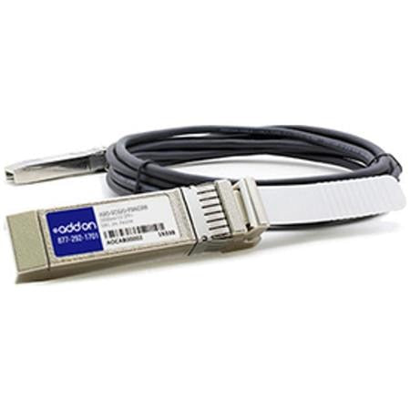 AddOn Cisco SFP-H10GB-CU2M to Juniper Networks EX-SFP-10GE-DAC-2M Compatible TAA Compliant 10GBase-CU SFP+ to SFP+ Direct Attach Cable (Passive Twinax, 2m) ADD-SCISJU-PDAC2M