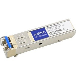 Addon Cisco Sfp-Oc12-Ir1 Compatible Taa Compliant Oc-12-Ir Sfp Transceiver (Smf, 1310Nm, 15Km, Lc)