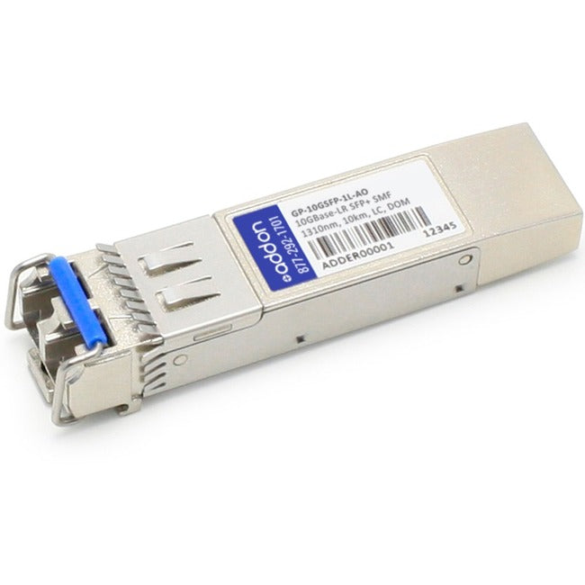 Addon Dell Force10 Gp-10Gsfp-1L Compatible Taa Compliant 10Gbase-Lr Sfp+ Transceiver (Smf, 1310Nm, 10Km, Lc, Dom)