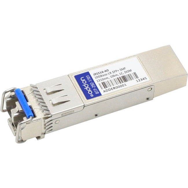AddOn HP J9151A Compatible TAA Compliant 10GBase-LR SFP+ Transceiver (SMF, 1310nm, 10km, LC, DOM) J9151A-AO
