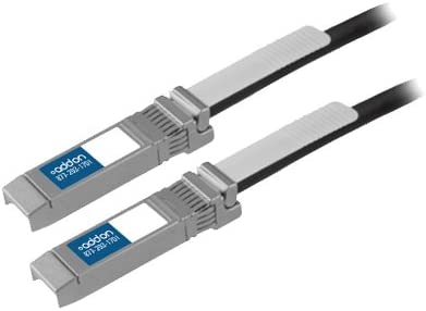 AddOn HP J9281B to Arista Networks CAB-SFP-SFP-1M Compatible 10GBase-CU SFP+ to SFP+ Direct Attach Cable (Passive Twinax, 1m) ADD-SHPSAR-PDAC1M