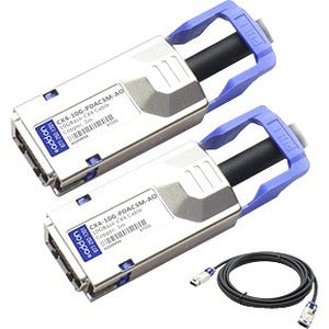 AddOn MSA Compliant 10GBase-CX CX4 to CX4 Direct Attach Cable (Passive Twinax, 3m) CX4-10G-PDAC3M-AO