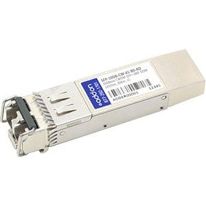 Addon Msa And Taa Compliant 10Gbase-Cwdm Sfp+ Transceiver (Smf, 1410Nm, 80Km, Lc, Dom)