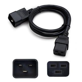 Addon Networks 6Ft Iec C19/Iec C20 Black 1.83 M C20 Coupler C19 Coupler