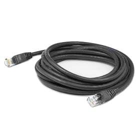 Addon Networks Add-30Fcat6-Bk Networking Cable Black 9.14 M Cat6 U/Utp (Utp)