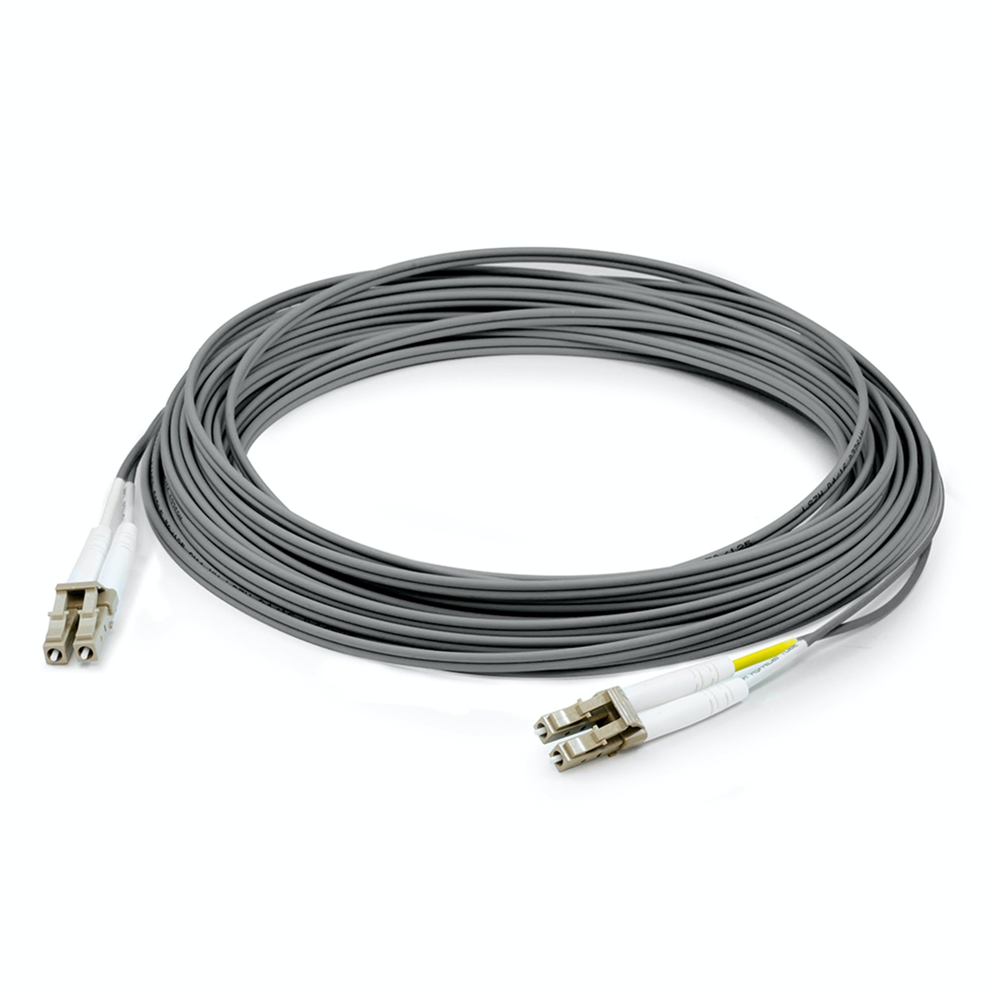Addon Networks Add-Lc-Lc-15M5Om4Lz-Gy Fibre Optic Cable 15 M Lomm Om4 Black