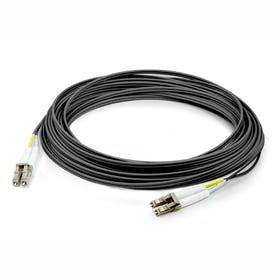 Addon Networks Add-Lc-Lc-230M5Om3Oa Fibre Optic Cable 230 M Lomm Om3 Black