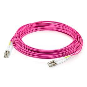 Addon Networks Add-Lc-Lc-2M5Om4Lz-Ma Fibre Optic Cable 2 M Om4 Magenta