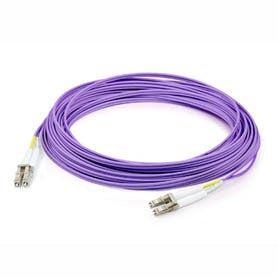 Addon Networks Add-Lc-Lc-425F5Om3Pe Fibre Optic Cable 121.92 M 2X Lc Lomm Om2 Violet