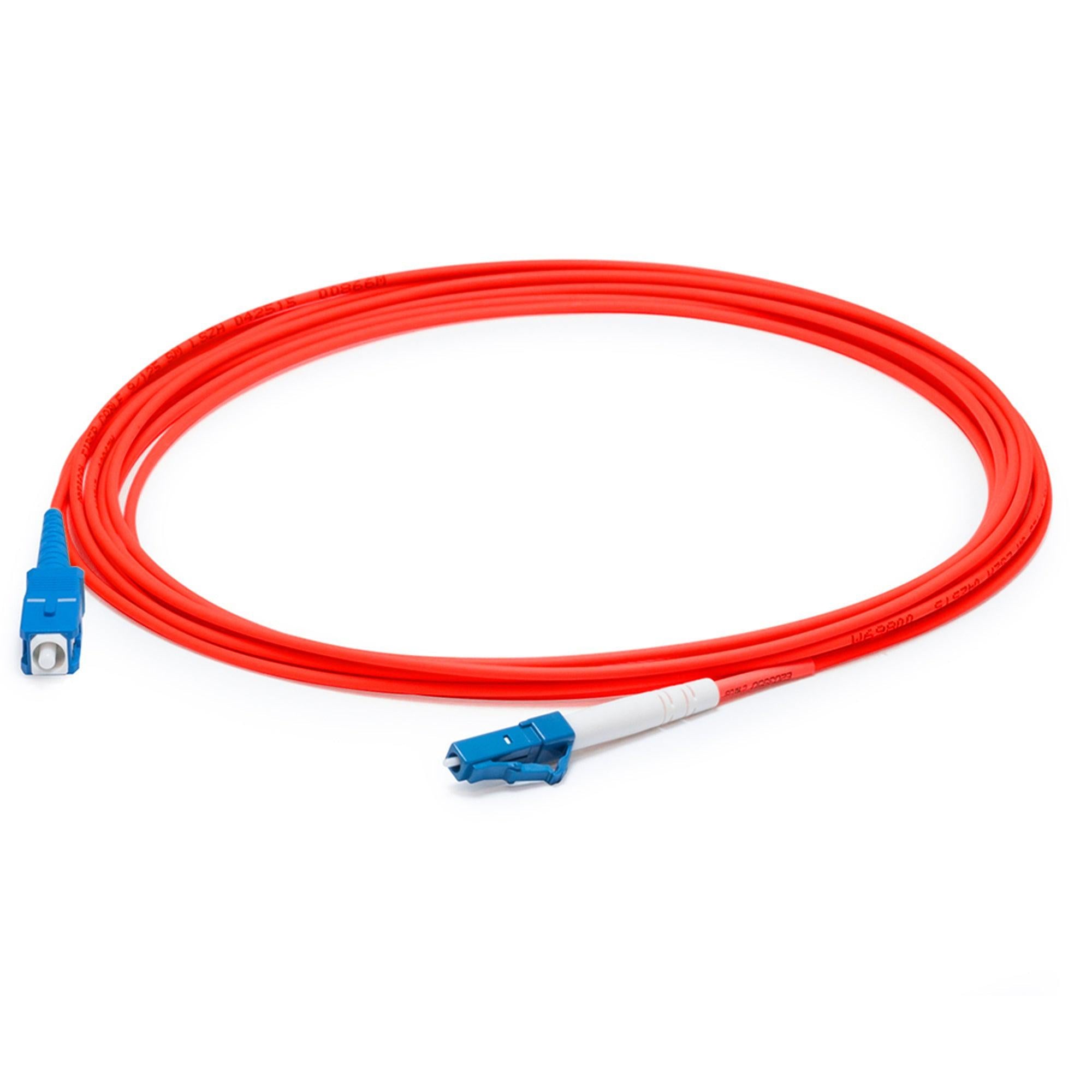 Addon Networks Add-Sc-Lc-2M9Smf-Rd Fibre Optic Cable 2 M Ofnp Os2 Red