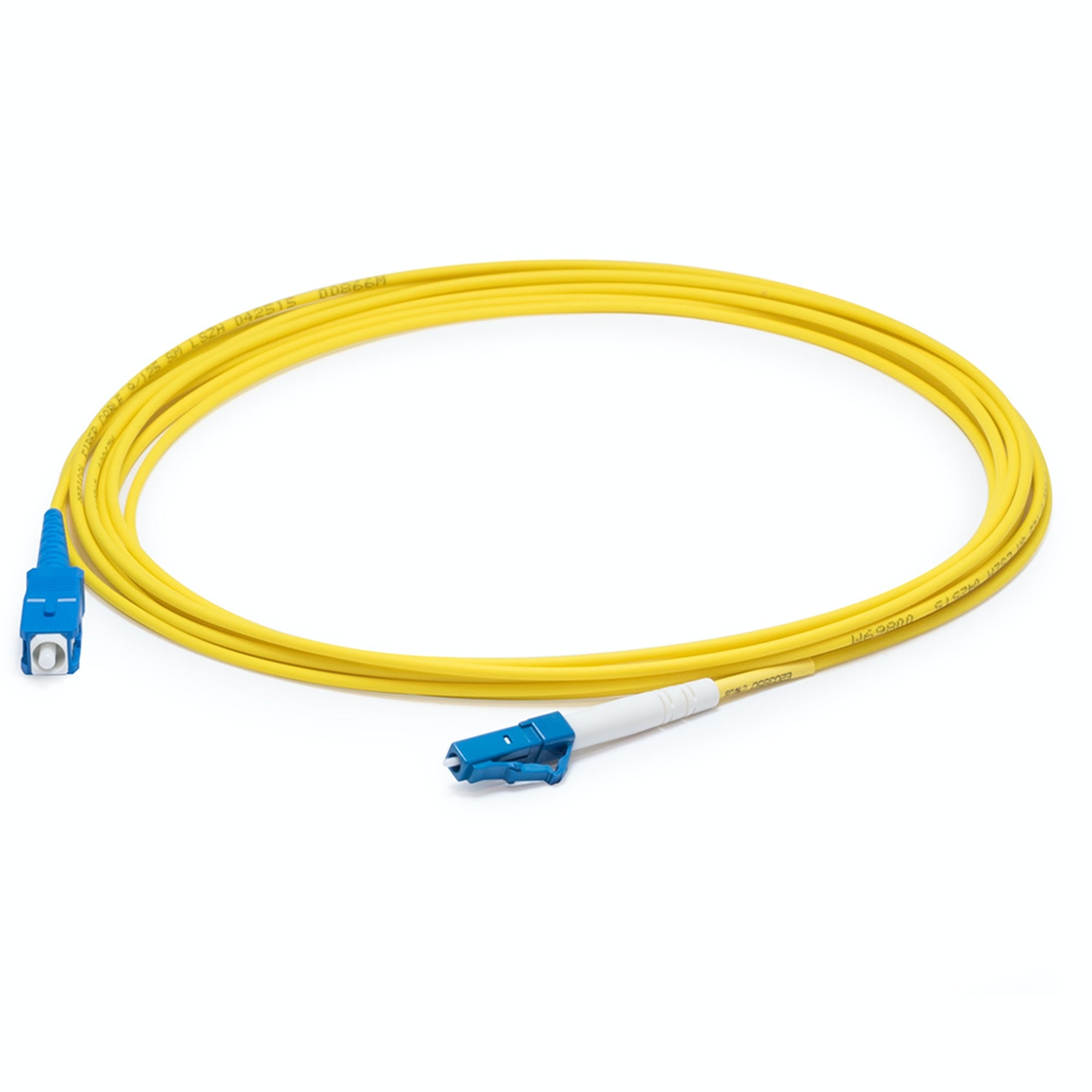 Addon Networks Add-Sc-Lc-76Ms9Smfp Fibre Optic Cable 76 M Ofnp Os2 Yellow