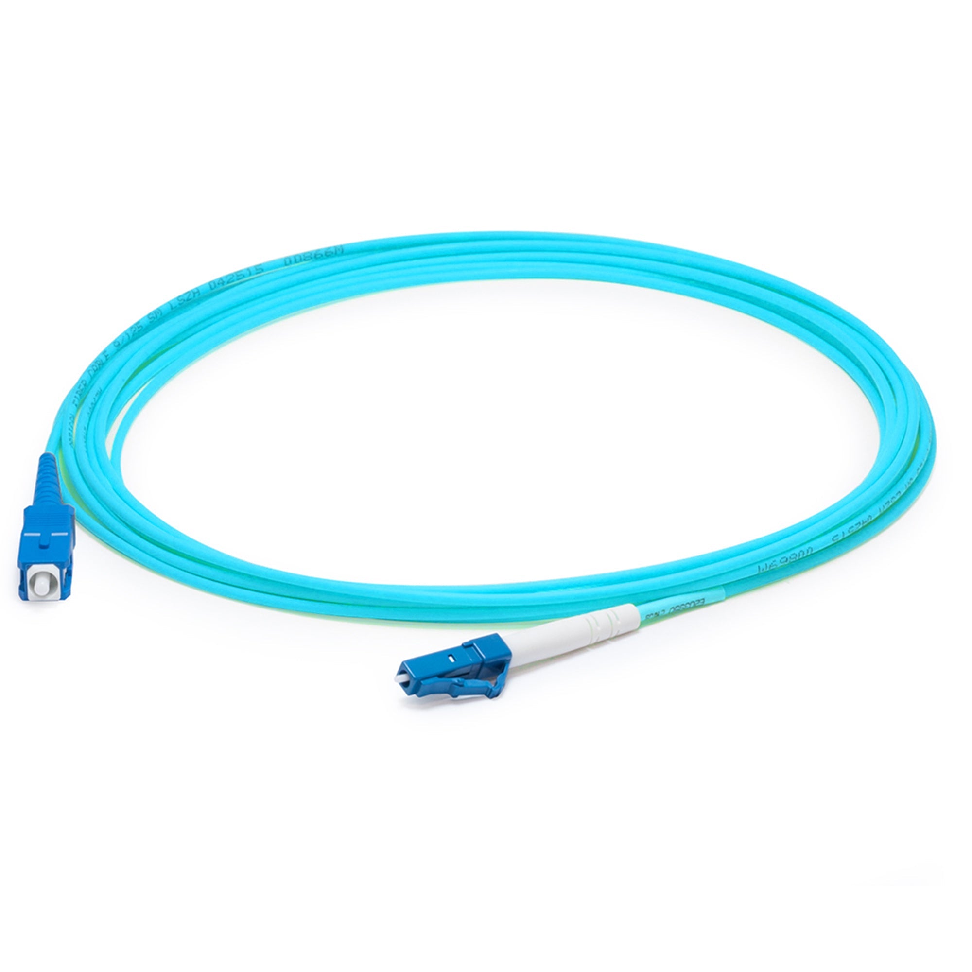 Addon Networks Add-Sc-Lc-97M5Om4P Fibre Optic Cable 97 M Ofnp Om4 Aqua Colour