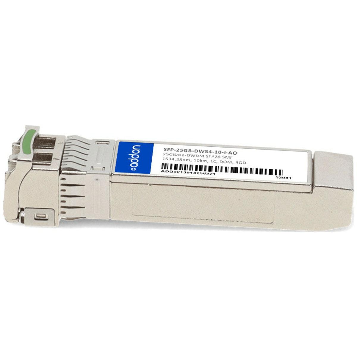 Addon Networks Sfp-25Gb-Dw54-10-I-Ao Network Transceiver Module Fiber Optic 25780 Mbit/S Sfp28 1534.25 Nm