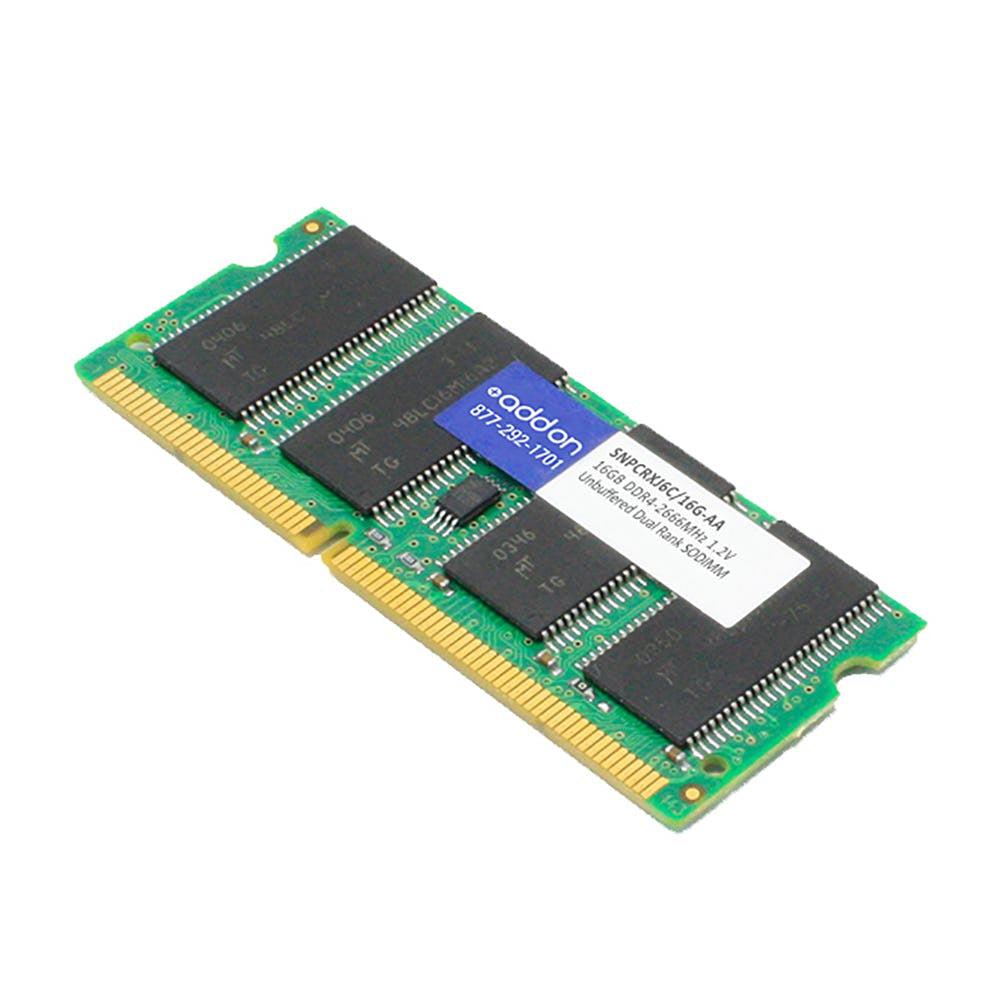 Memory Module 16gb Ddr4 Addon Networks Snpcrxj6C/16G-Aa Memory Module 16 Gb Ddr4