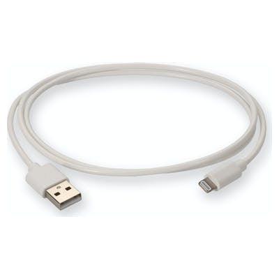 Addon Networks Usba2Lgt3Fw-Ao Lightning Cable White