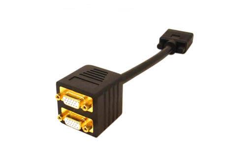 Addon Networks Vgasplmff Vga Cable 0.2 M Vga (D-Sub) Black