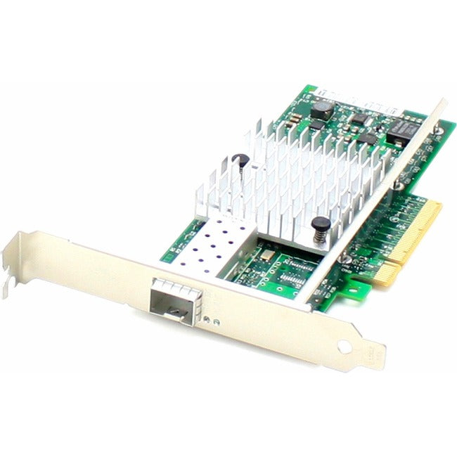 AddOn QLogic QLE8360-SR-CK Comparable 10Gbs Single SFP+ Port 300m Network Interface Card with 10GBase-SR SFP+ Transceiver QLE8360-SR-CK-AO