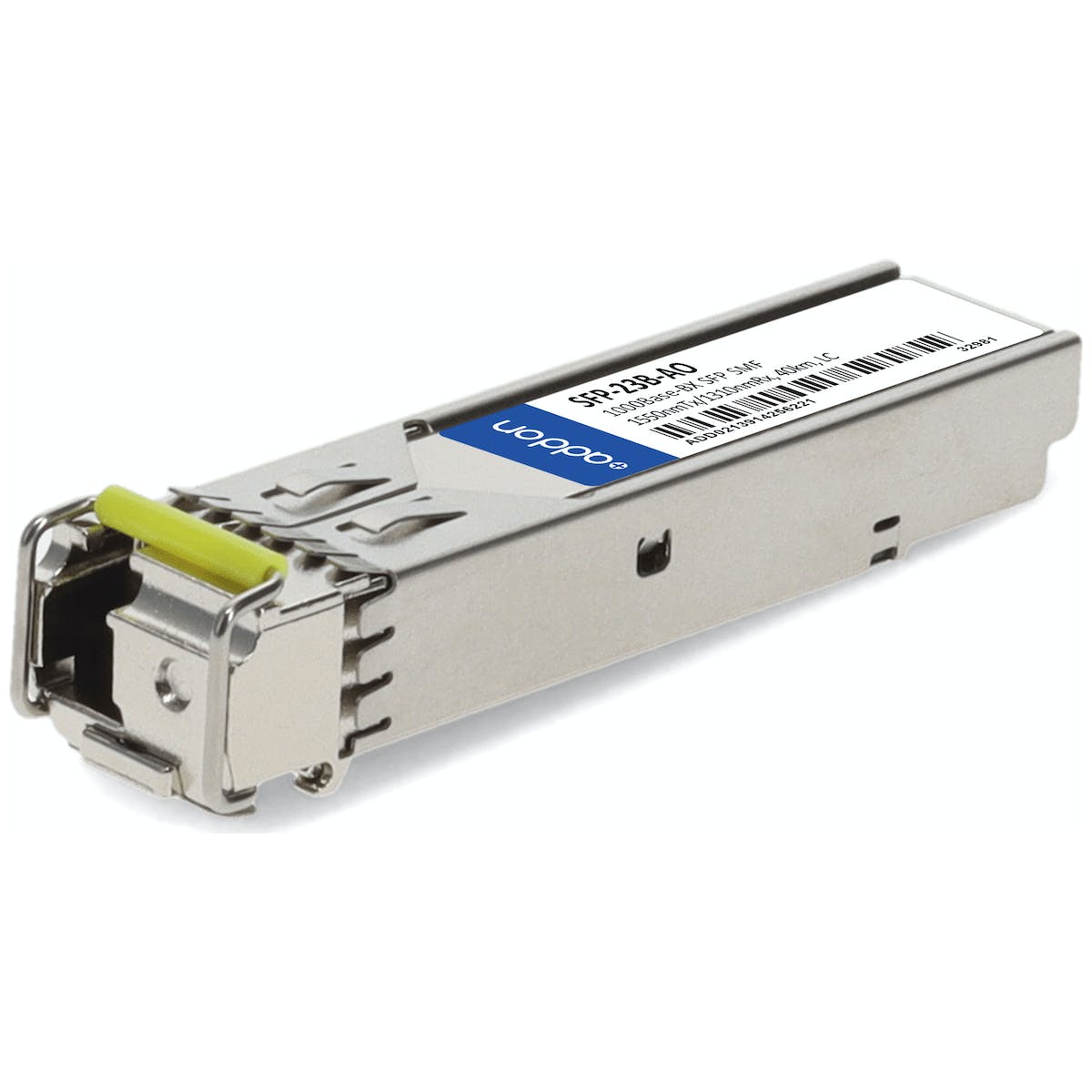 AddOn Rad SFP-23B Compatible TAA Compliant 1000Base-BX SFP Transceiver (SMF, 1550nmTx/1310nmRx, 40km, LC) SFP-23B-AO