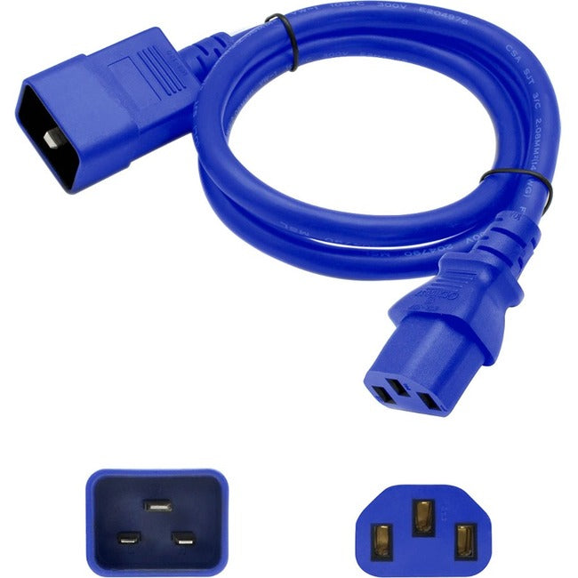 AddOn Standard Power Cord ADD-C132C2014AWG3FTB