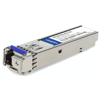 AddOn ZyXEL SFP-BX1310-40-D Compatible TAA Compliant 1000Base-BX SFP Transceiver (SMF, 1310nmTx/1490nmRx, 40km, LC, DOM) SFP-BX1310-40-D-AO