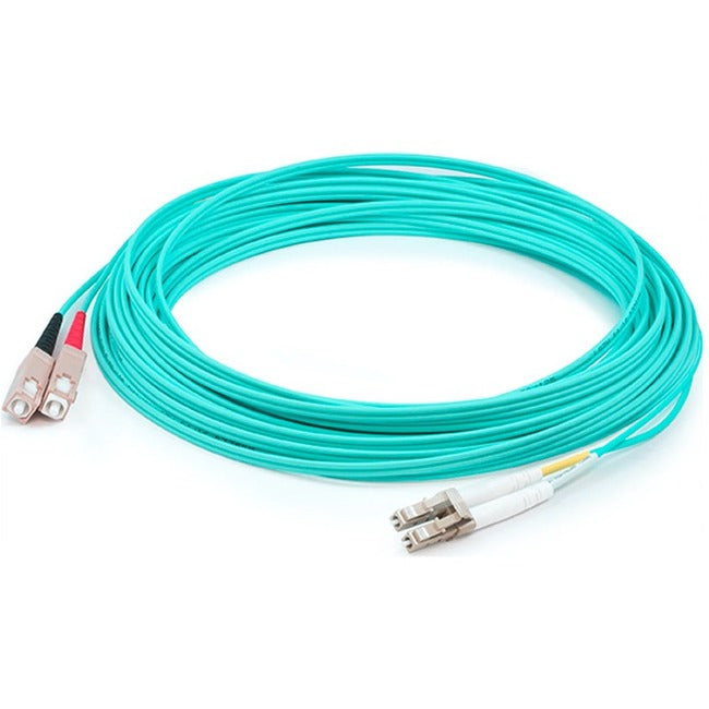 AddOn Fiber Optic Duplex Patch Network Cable ADD-SC-LC-39M5OM4