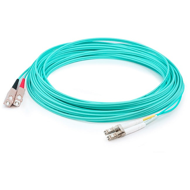 AddOn Fiber Optic Duplex Patch Network Cable ADD-SC-LC-64M5OM4