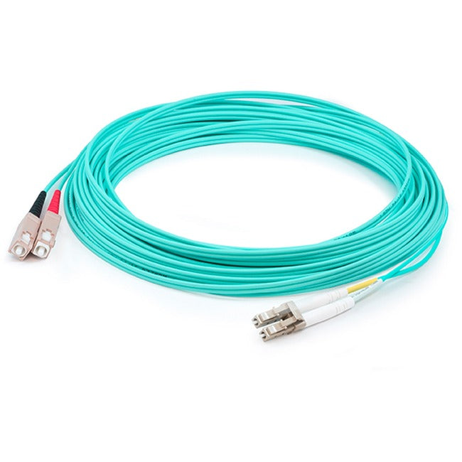 AddOn Fiber Optic Duplex Patch Network Cable ADD-SC-LC-91M5OM4