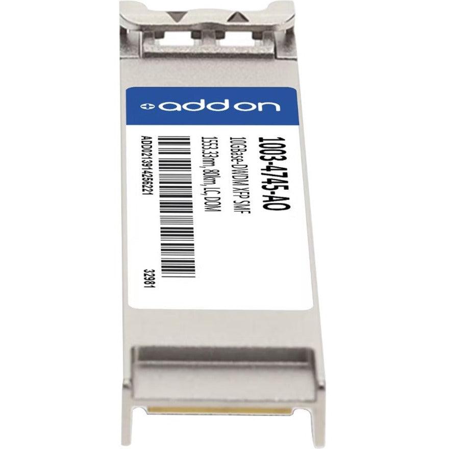Addon Networks 1003-4745-Ao Network Transceiver Module Fiber Optic 10000 Mbit/S Xfp 1553.33 Nm