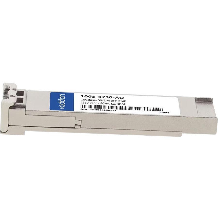 Addon Networks 1003-4750-Ao Network Transceiver Module Fiber Optic 10000 Mbit/S Xfp 1559.79 Nm
