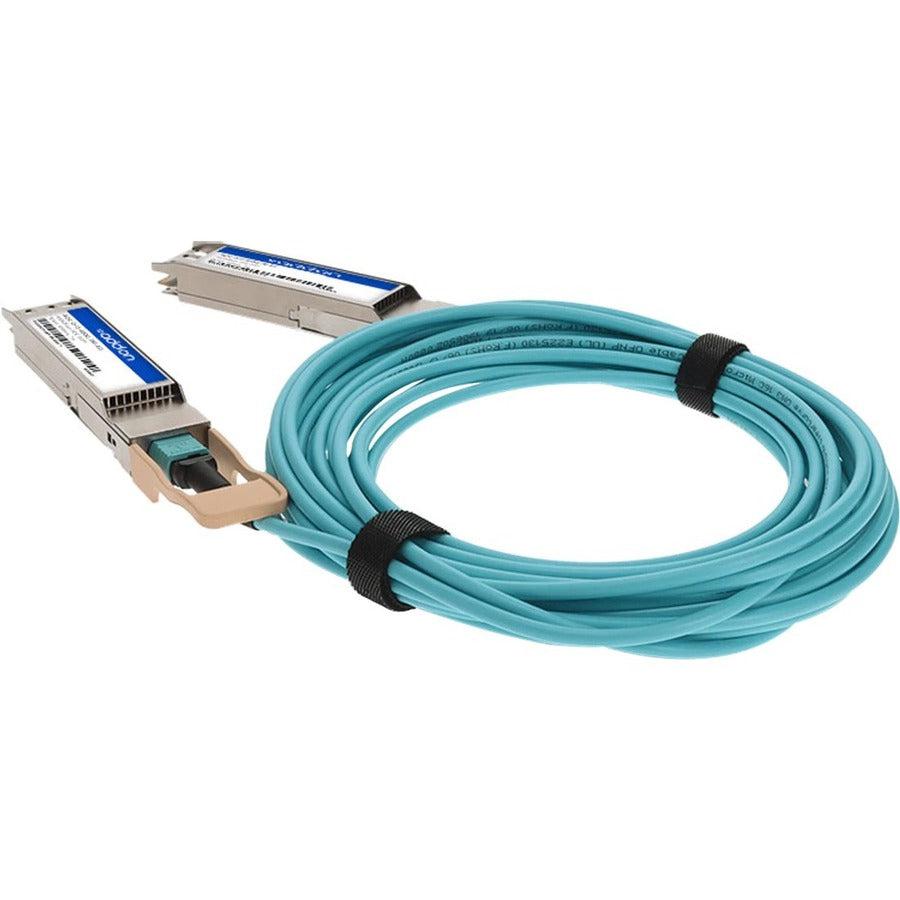 Addon Networks Aoc-O-O-400G-2M-Ao Fibre Optic Cable Om3 Aqua Colour