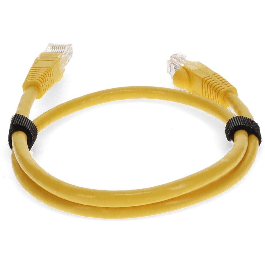 Addon Networks Cat6A, 1.52M Networking Cable Yellow U/Utp (Utp)