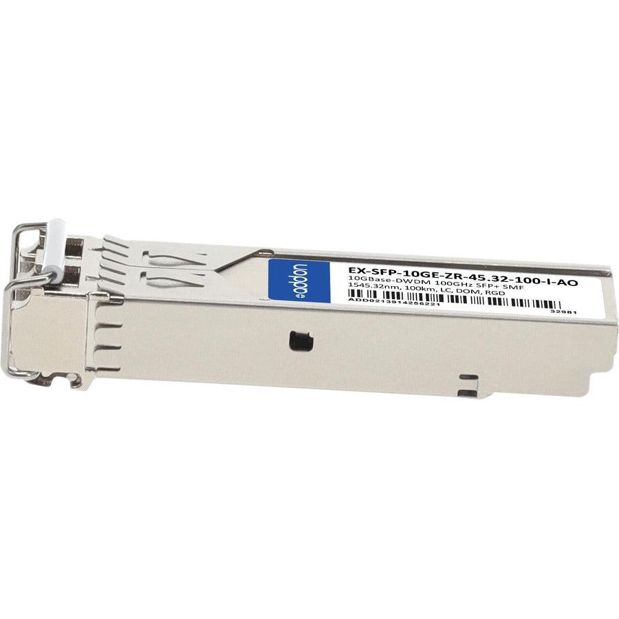 Addon Networks Ex-Sfp-10Ge-Zr-45.32-100-I-Ao Network Transceiver Module Fiber Optic 10000 Mbit/S Sfp+ 1545.32 Nm