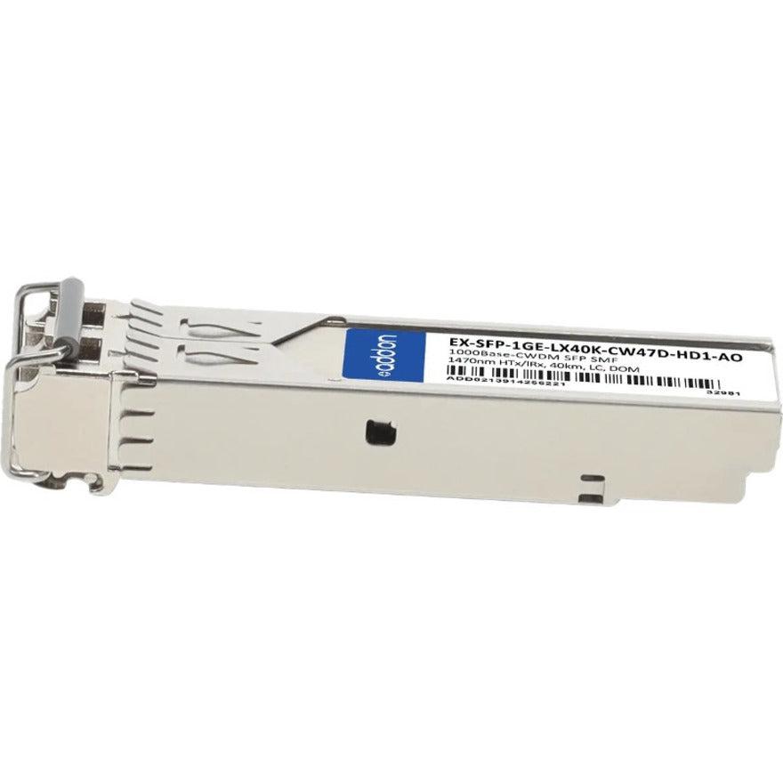Addon Networks Ex-Sfp-1Ge-Lx40K-Cw47D-Hd1-Ao Network Transceiver Module Fiber Optic 1000 Mbit/S 1470 Nm