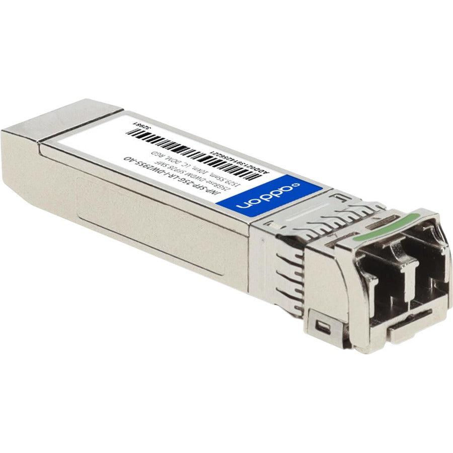 Addon Networks Jnp-Sfp-25G-Lr-I-Dw2955-Ao Network Transceiver Module Fiber Optic Sfp28 1529.55 Nm