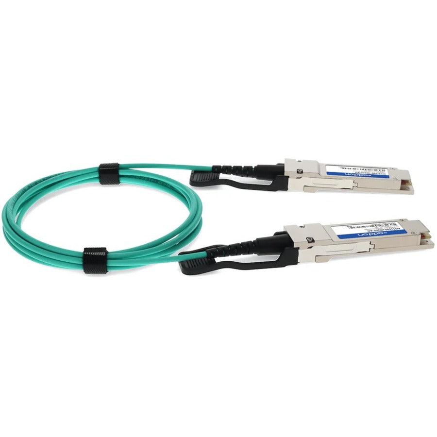 Addon Networks Mfs1S00-H010E-Ao Infiniband Cable 10 M Qsfp-Dd Cyan