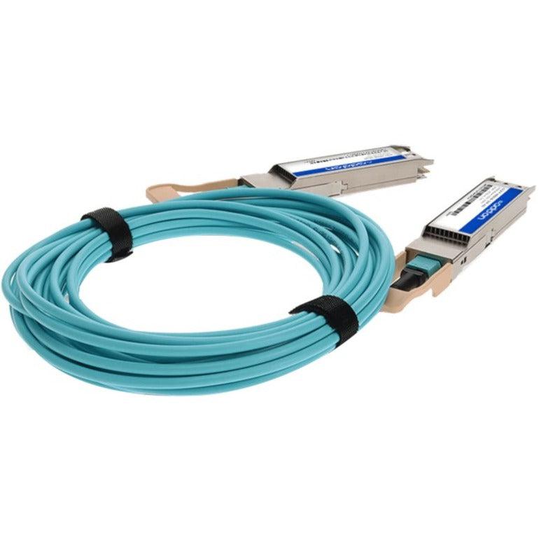 Addon Networks Osfp-400Gb-1M-Ao Infiniband Cable Aqua Colour
