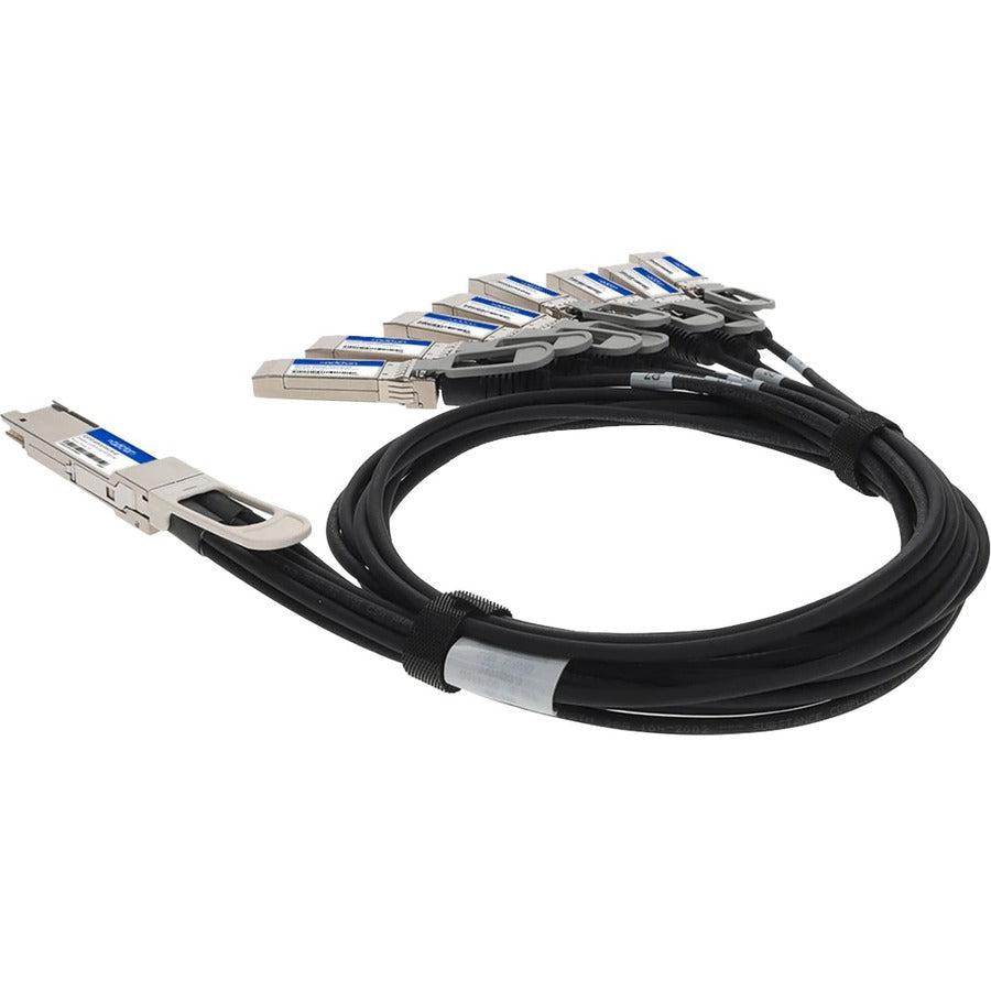 Addon Networks Qdd-8Sfp28-Pdac1M-Ao Infiniband Cable 1 M Qsfp-Dd 8X Sfp28 Black