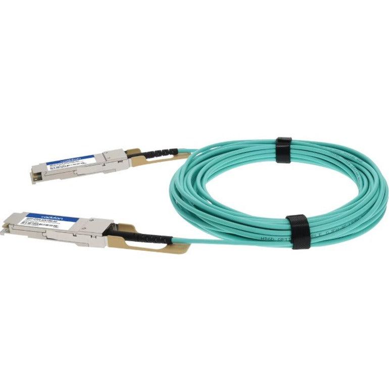 Addon Networks Qsfp-Otu4-Aoc3M-Ao Infiniband Cable 3 M Qsfp28 Turquoise