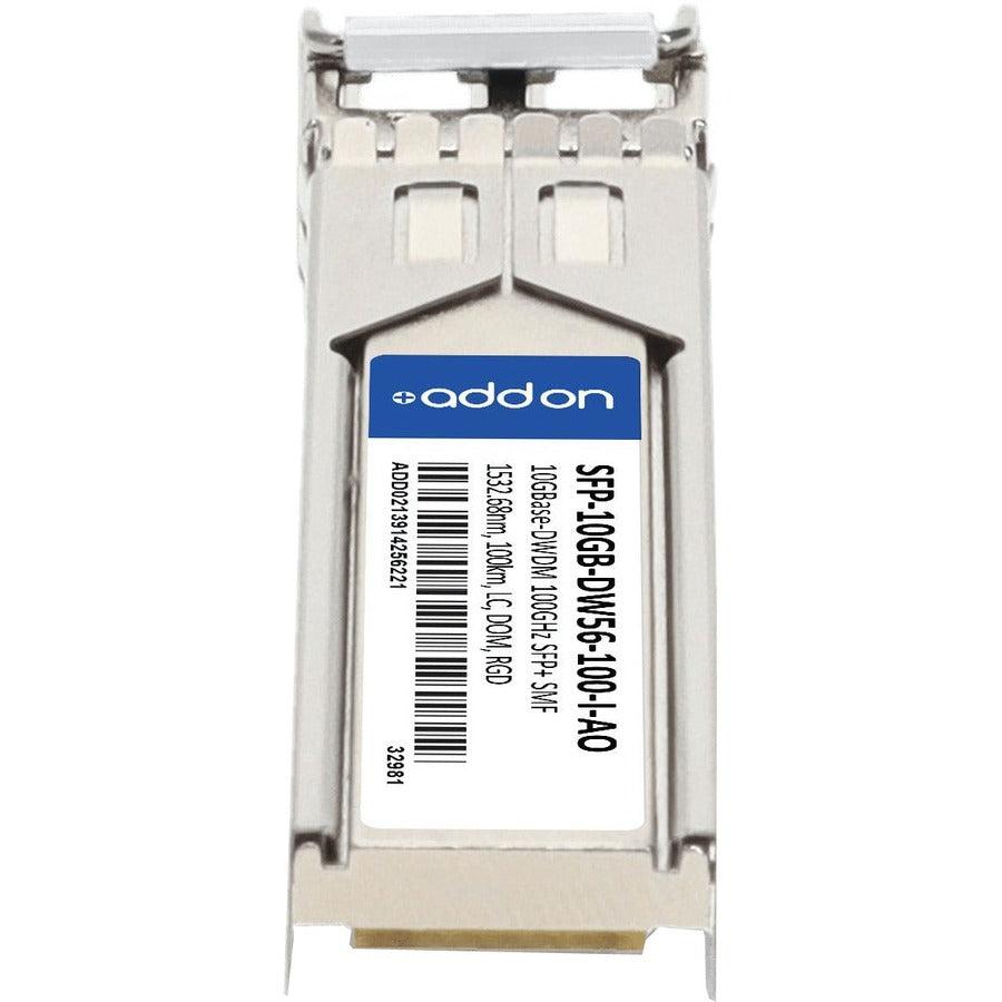 Addon Networks Sfp-10Gb-Dw56-100-I-Ao Network Transceiver Module Fiber Optic 10000 Mbit/S Sfp+ 1532.68 Nm