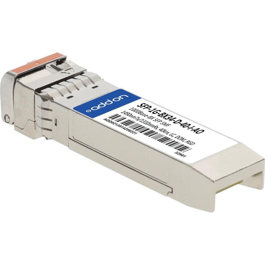 Addon Networks Sfp-1G-Bx34-D-40-I-Ao Network Transceiver Module Fiber Optic 1000 Mbit/S 1490 Nm