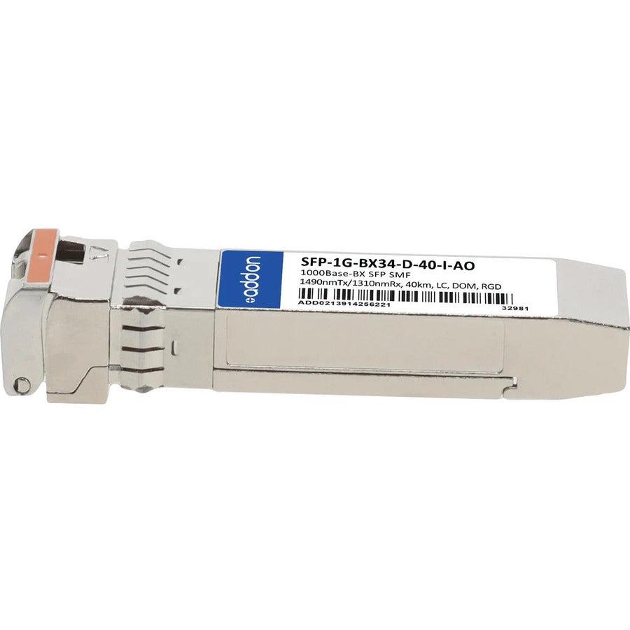Addon Networks Sfp-1G-Bx34-D-40-I-Ao Network Transceiver Module Fiber Optic 1000 Mbit/S 1490 Nm