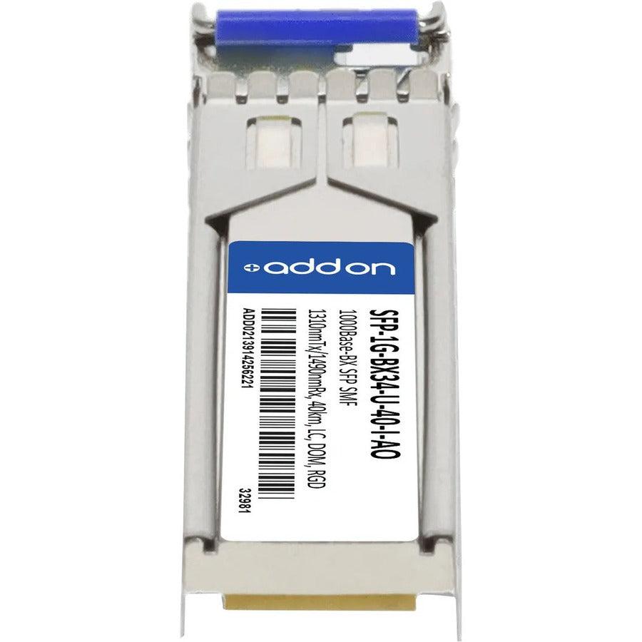 Addon Networks Sfp-1G-Bx34-U-40-I-Ao Network Transceiver Module Fiber Optic 1000 Mbit/S 1490 Nm
