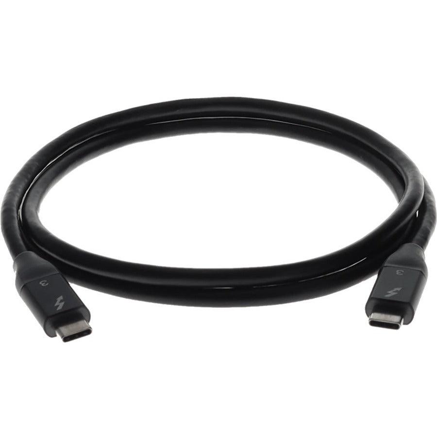 Addon Networks Usbctbolt1-2Mb Usb Cable 1.2 M Usb 3.2 Gen 1 (3.1 Gen 1) Usb C Black