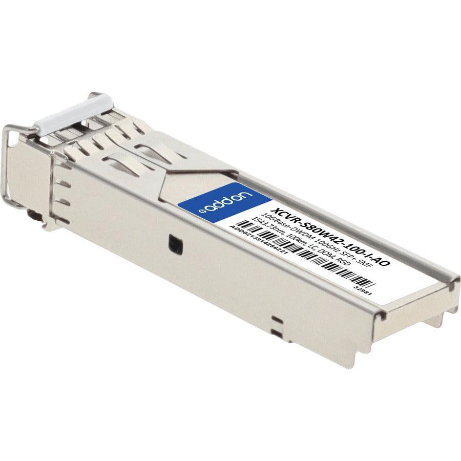 Addon Networks Xcvr-S80W42-100-I-Ao Network Transceiver Module Fiber Optic 10000 Mbit/S Sfp+ 1543.73 Nm