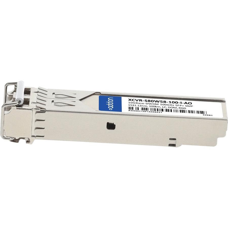 Addon Networks Xcvr-S80W58-100-I-Ao Network Transceiver Module Fiber Optic 10000 Mbit/S Sfp+ 1531.12 Nm