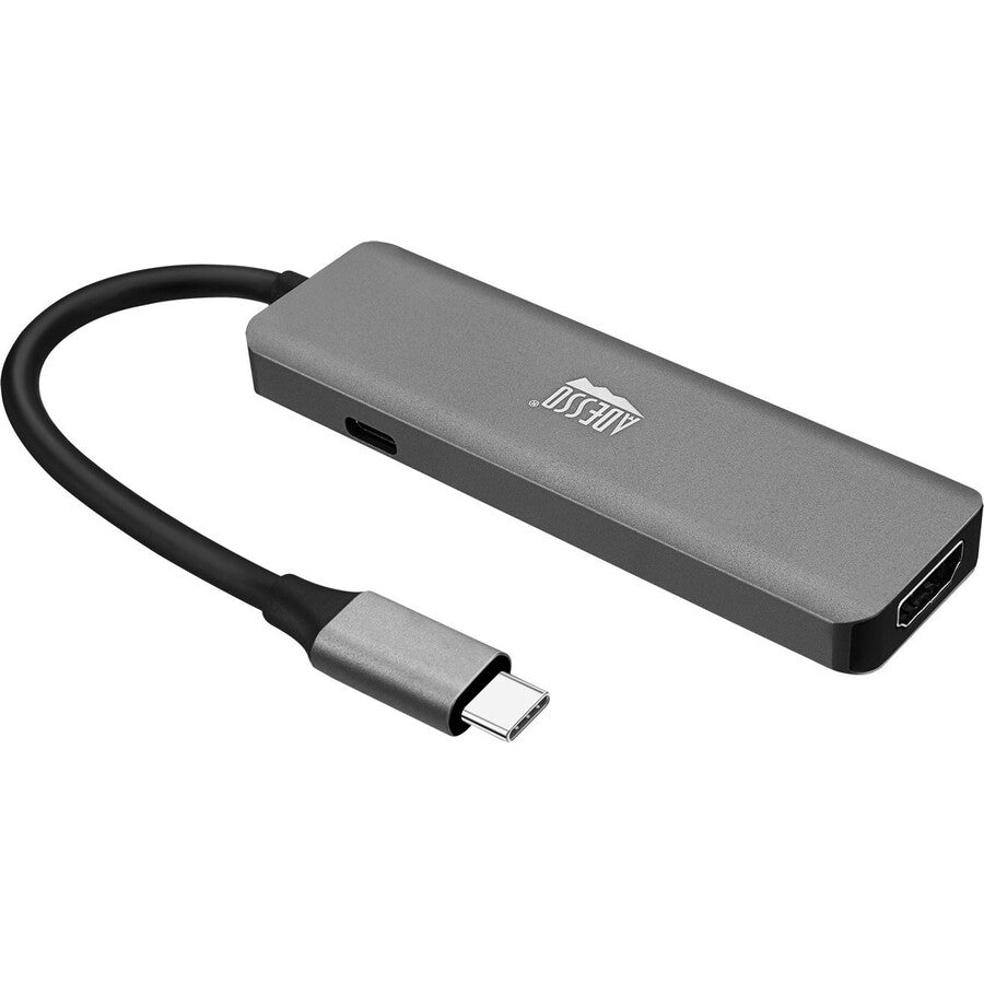 Adesso 6-in-1 USB-C Multi-Port Docking Station (TAA Compliant) AUH-4020
