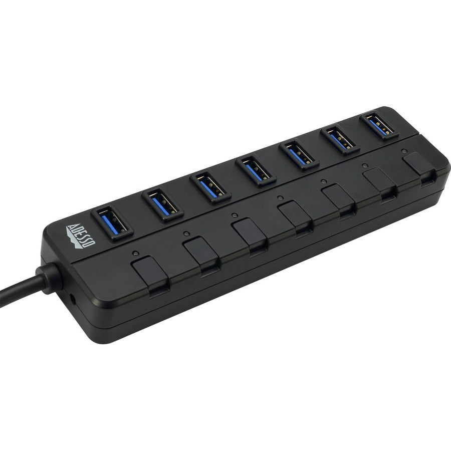 Adesso 7-ports USB 3.0 Hub with 5V2A Power Adaptor AUH-3070P