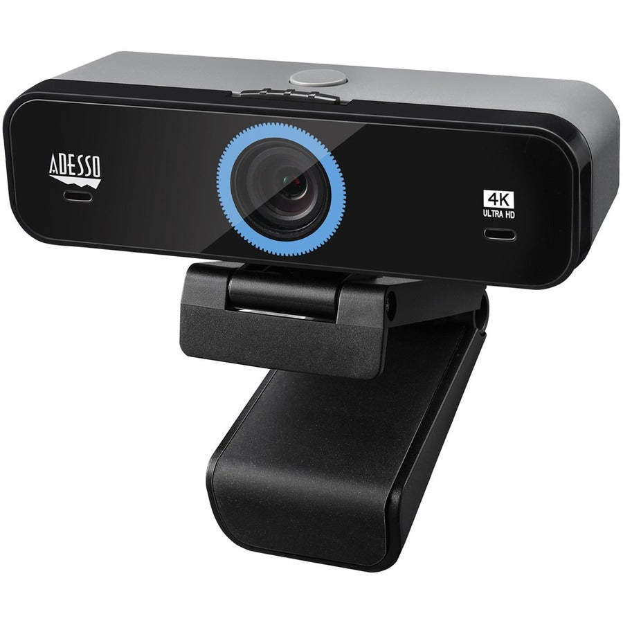 Adesso CyberTrack K4 Webcam - 8 Megapixel - 30 fps - USB 2.0 - 1 Each
