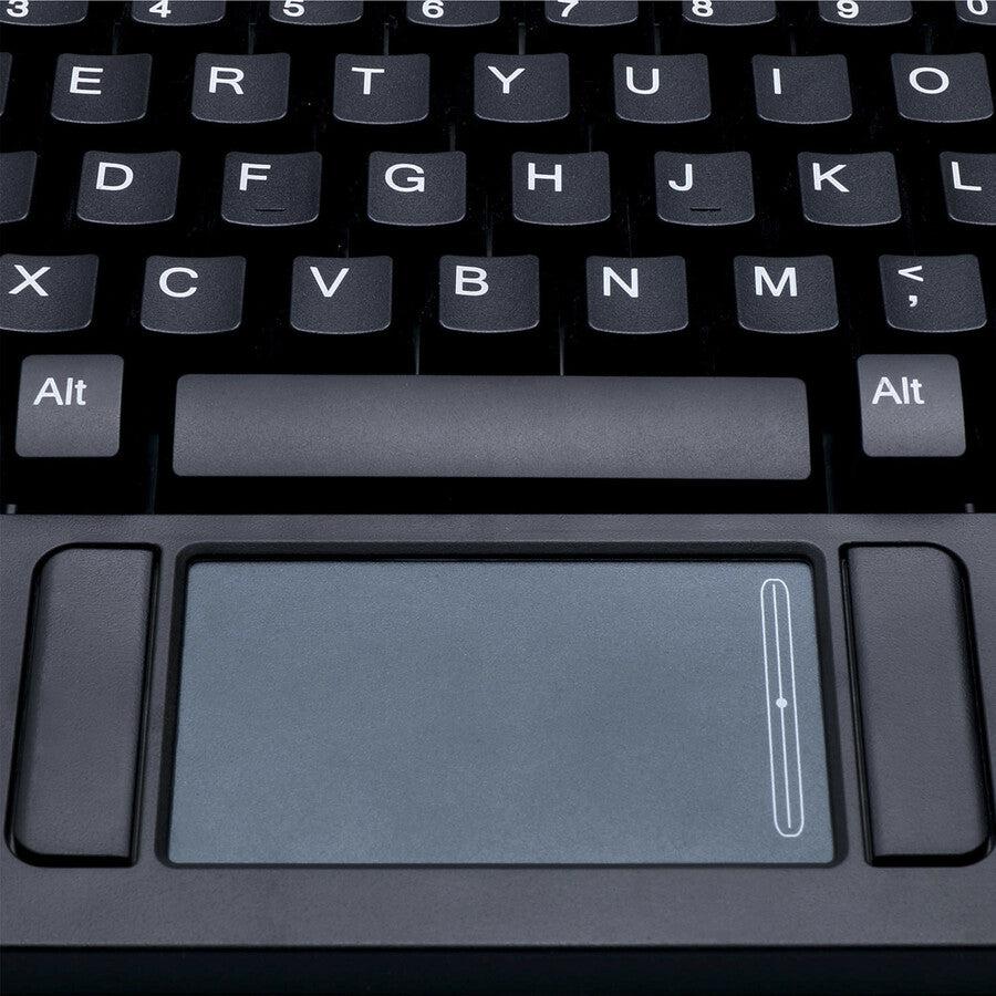 Adesso EasyTouch Rackmount Touchpad Keyboard AKB-425UB
